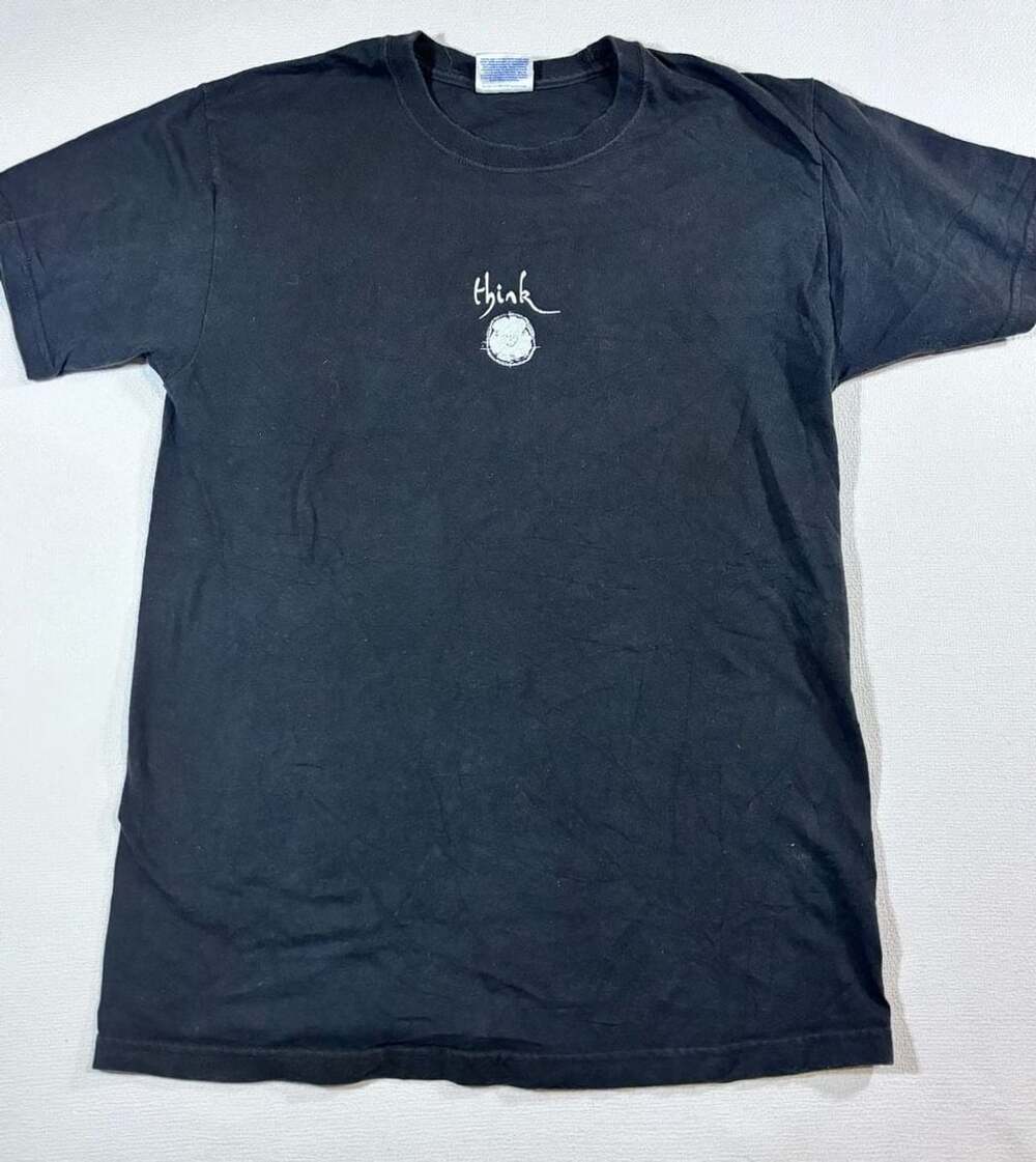 Think Skateboards Brain Logo Graphic T-Shirt